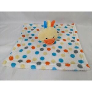 Swiggles Yellow Duck Lovey Dots Security Blanket Stuffed Animal Toy